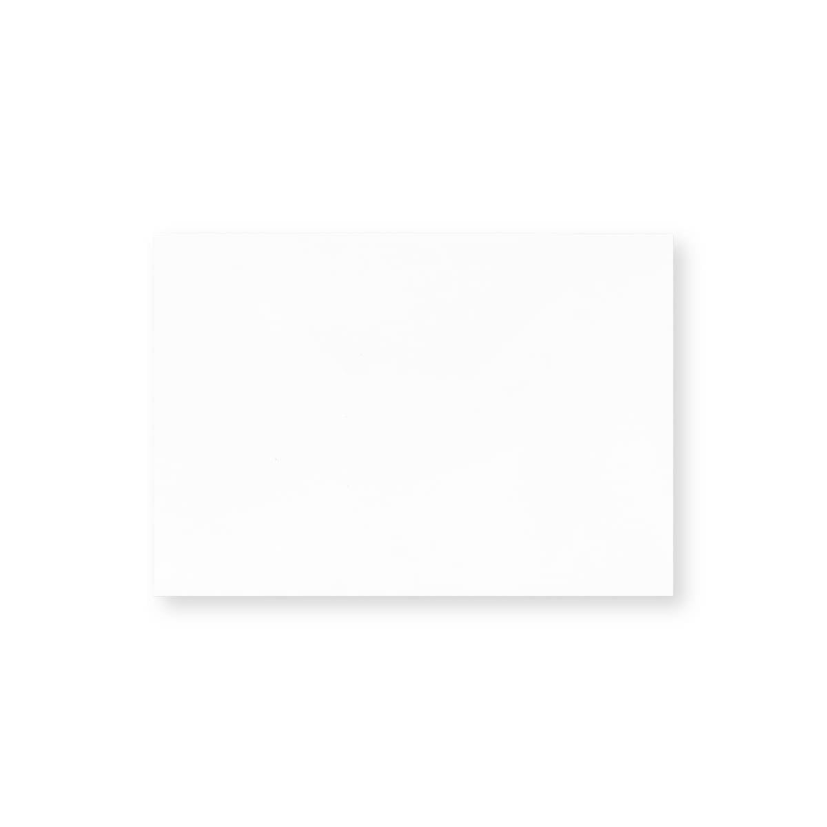 Weißes Kuvert - Diamant-Klappe 70x100 mm