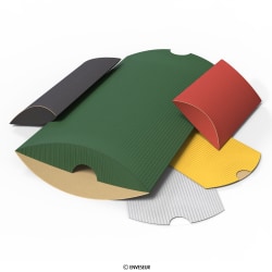 Gerippte Kissenschachteln