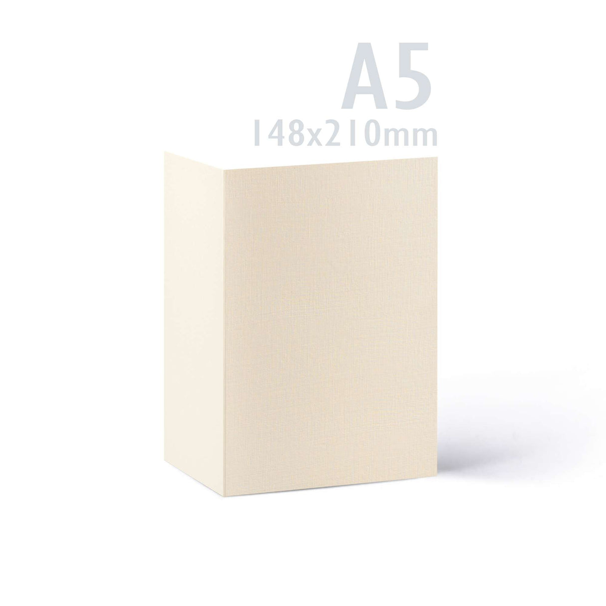 Leinenstruktur-Karten und Kuverts – Packung