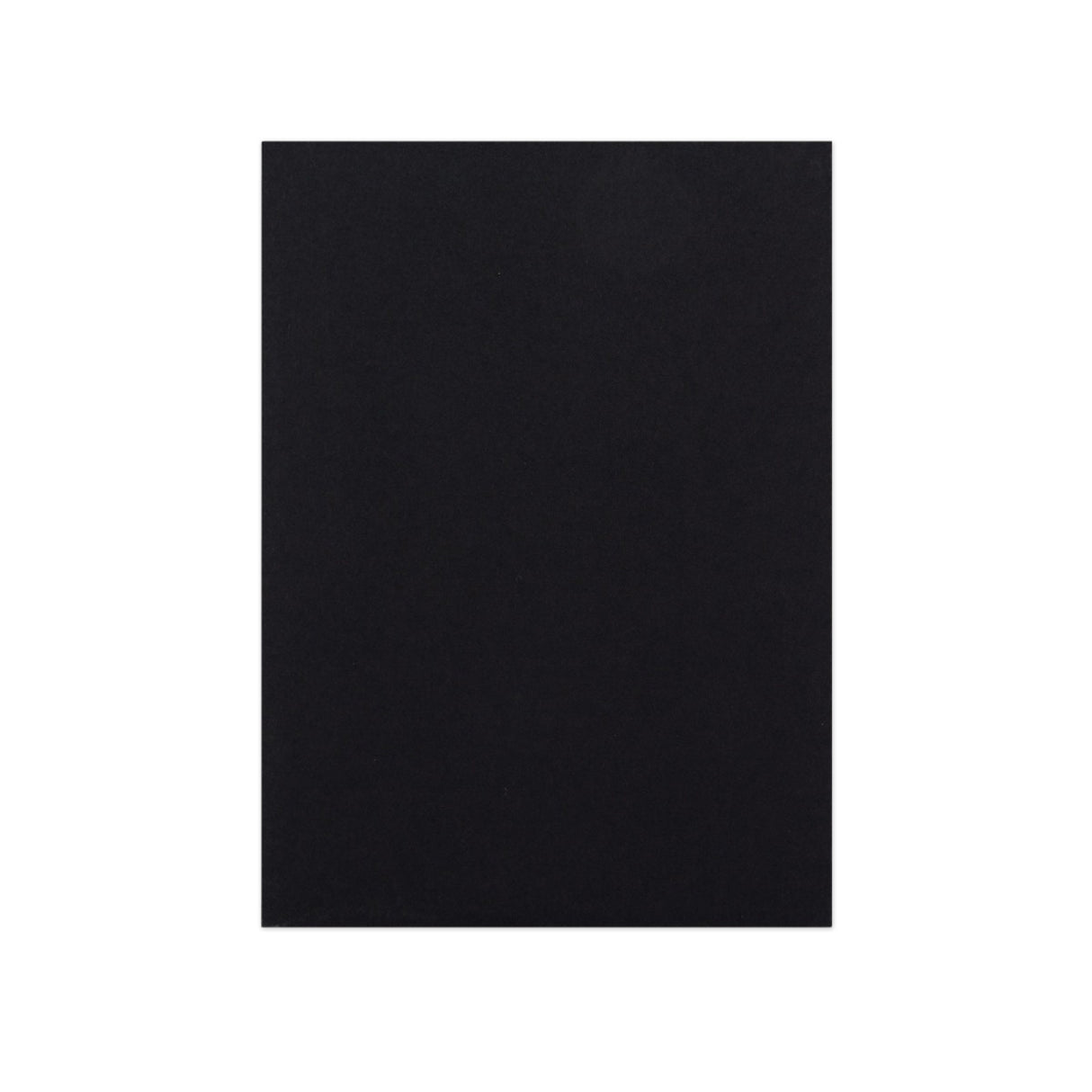 Schwarze Papprückwandtasche 162x114 mm (C6)