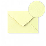 Kuvert Elfenbein gehämmert 133x184 mm