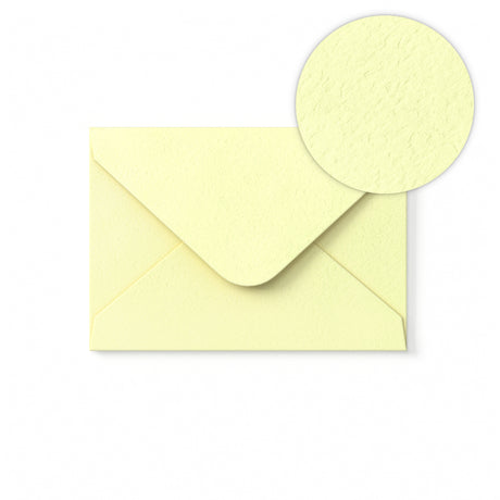 Kuvert Elfenbein gehämmert 114x162 mm (C6)
