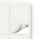  Rechteckige Klebeetiketten