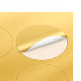 Ovale Klebeetiketten