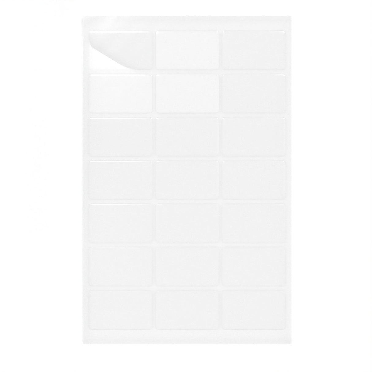  Rechteckige Klebeetiketten