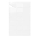  Rechteckige Klebeetiketten