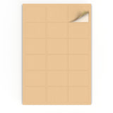  Rechteckige Klebeetiketten