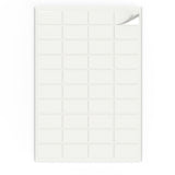  Rechteckige Klebeetiketten