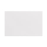 Weißes Kuvert - Diamant-Klappe 62x94 mm