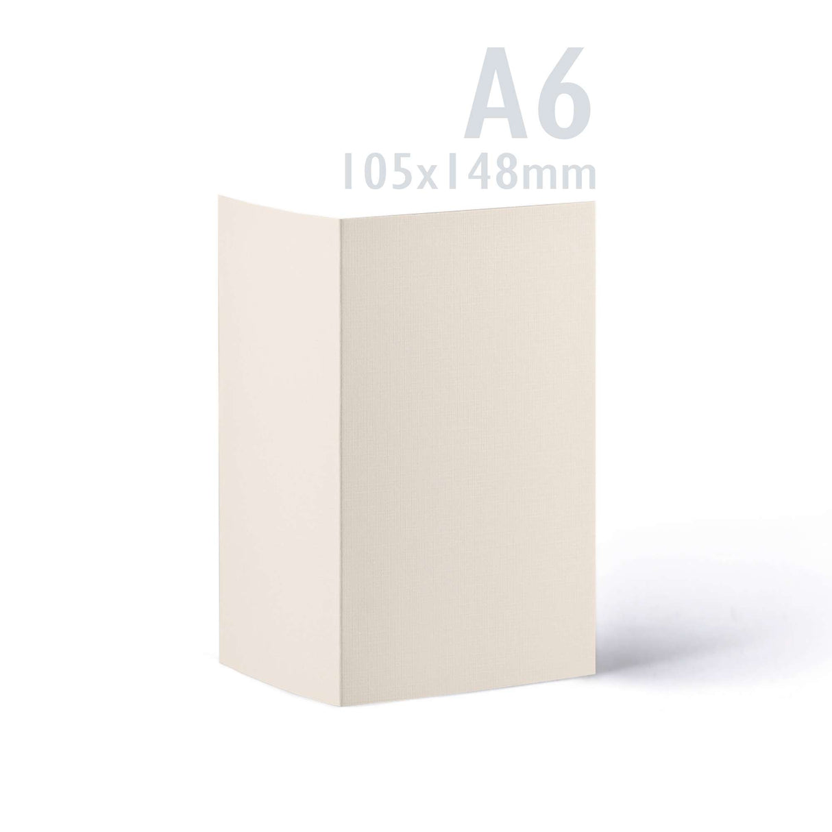 Leinenstruktur-Karten und Kuverts – Packung