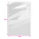 Transparente Druckverschlussbeutel