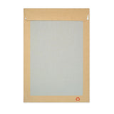 Manila Papprückwandtasche - mit Aufdruck 324x229 mm (C4)